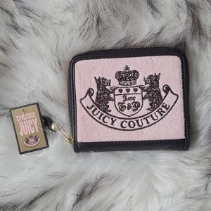 Juicy Couture Pink & Brown Wallet